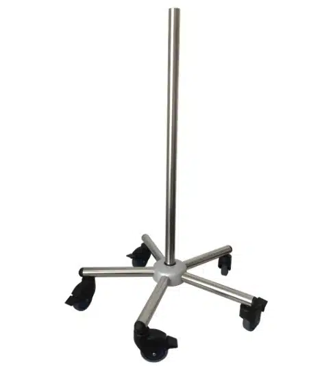 Asskea 100732 Trolley voor montage van Asskea afzuigpompen. Voor gemakkelijk verplaatsen binnen ziekenhuizen.