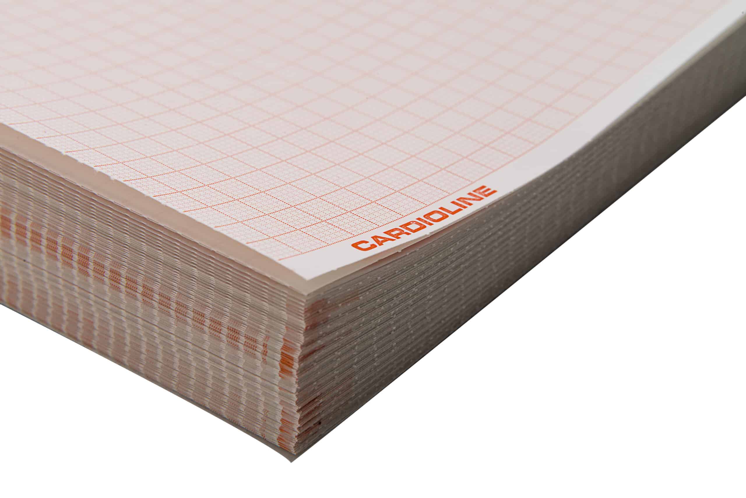 Cardioline Z-fold ecg papier geschikt voor Cardioline AR1200 advanced en view. Thermisch.