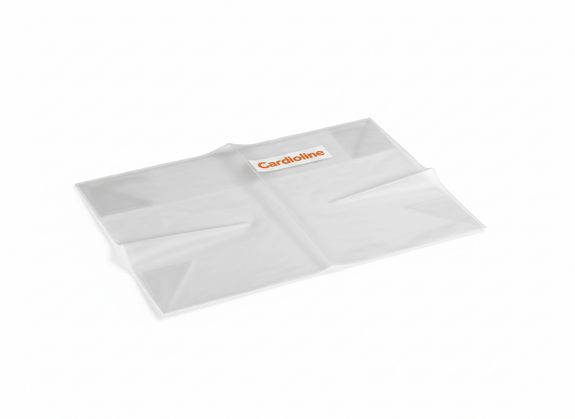 Cardioline ECG200 Beschermhoes tegen stof en vuil voor bescherming van het ecg-apparaat.