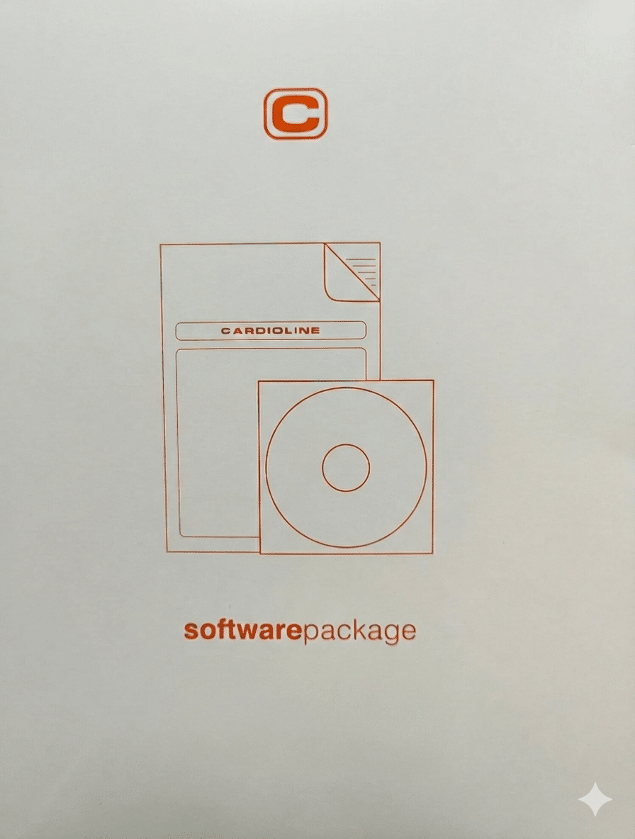 Cardioline Easyapp softwarepackage voor het koppelen van ECG100L en ECG200L aan computer