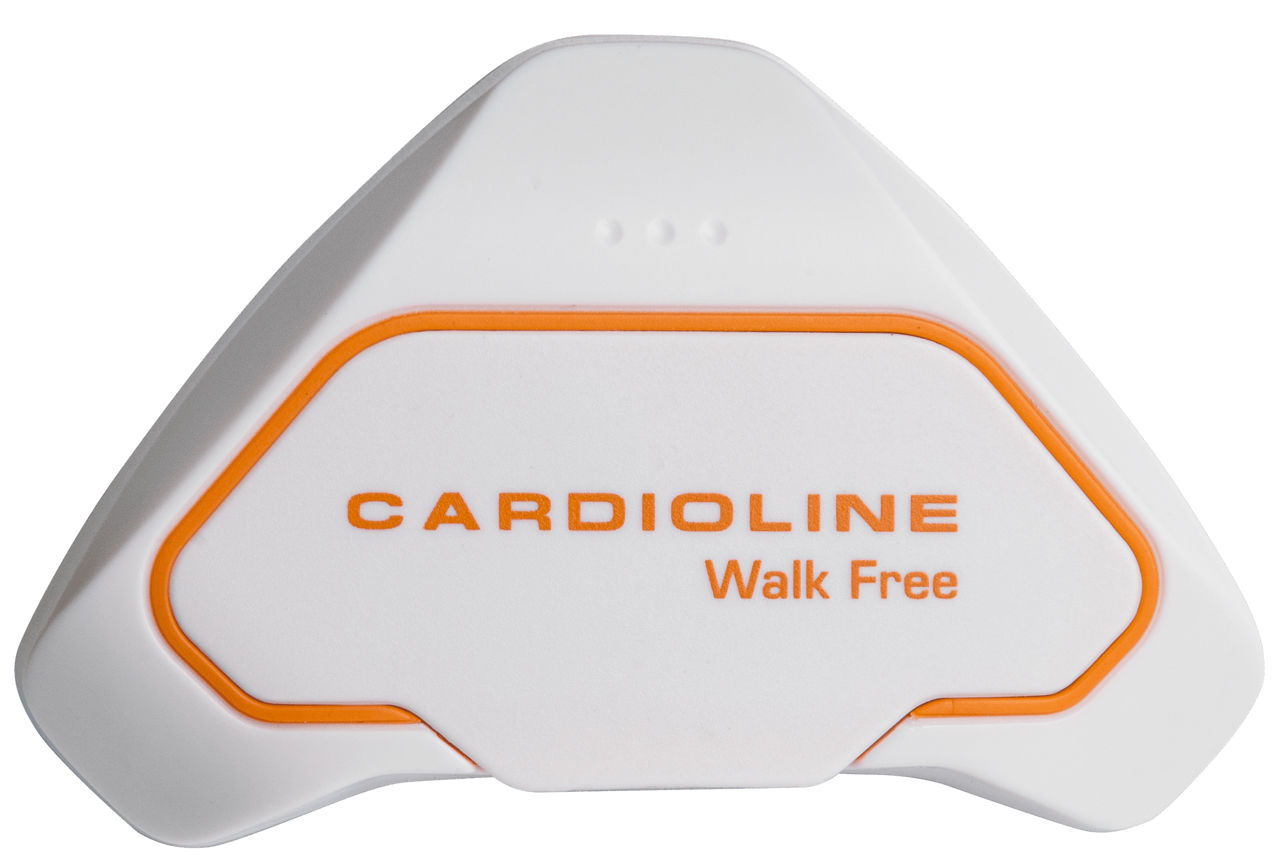 Cardioline Walk Free Holter ECG voorkant productafbeelding van een 3 leads, lichtgewicht ecg-apparaat.
